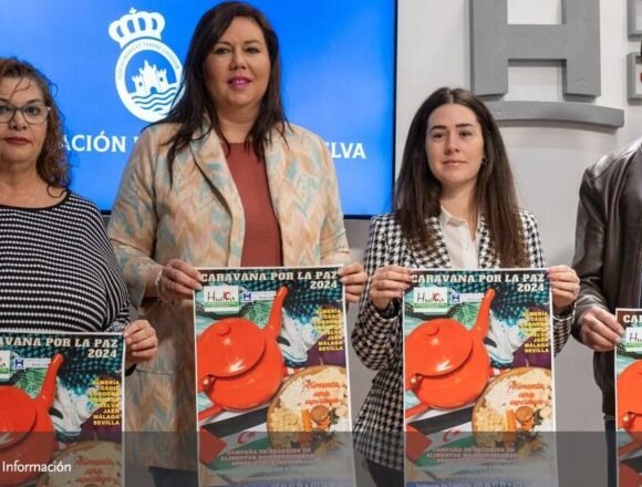 La ‘Caravana por la Paz’ hace un llamamiento a la solidaridad de los onubenses con la población saharaui refugiada