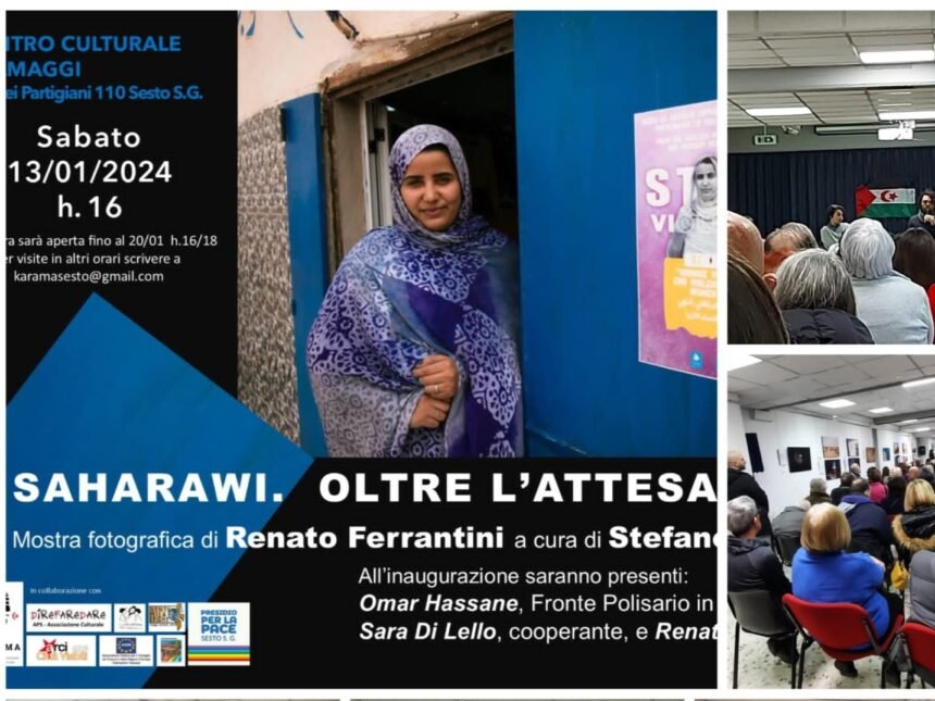 Inauguran en Italia exposición fotográfica sobre el pueblo saharaui | Sahara Press Service (SPS)