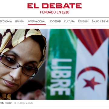 La activista saharaui Aminetu Haidar le planta cara al Gobierno y judicializa su expulsión a Marruecos – El Debate