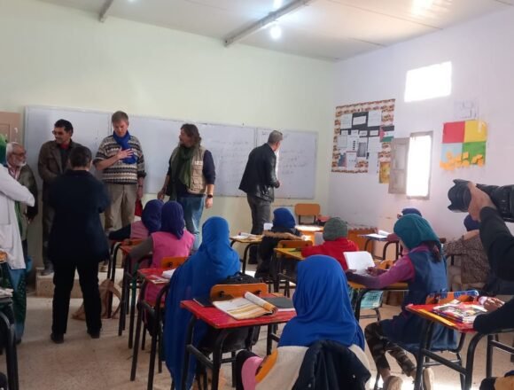 The European Union Ambassador to Algeria visits Sahrawi refugee camps | Sahara Press Service (SPS)