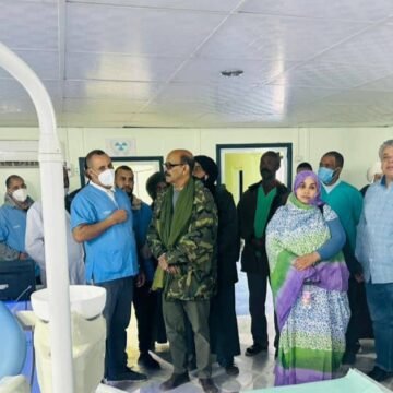 Ministro de Salud Pública inaugura la clínica dental en el Complejo Nacional de Salud | Sahara Press Service (SPS)