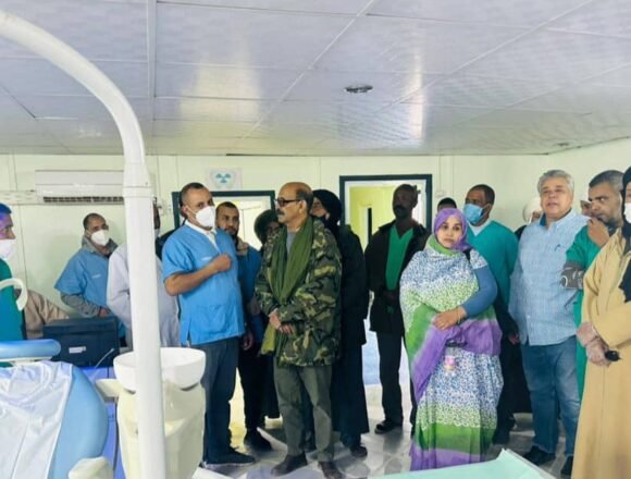 img-20240122-wa0015 Ministro de Salud Pública inaugura la clínica dental en el Complejo Nacional de Salud | Sahara Press Service (SPS)