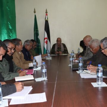 El Presidente de la República preside una reunión del Buró Permanente del Secretariado Nacional | Sahara Press Service (SPS)