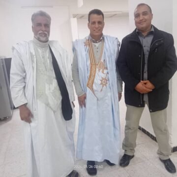 President of World Union of Hassaniya Writers on visit to Sahrawi Republic | Sahara Press Service (SPS)