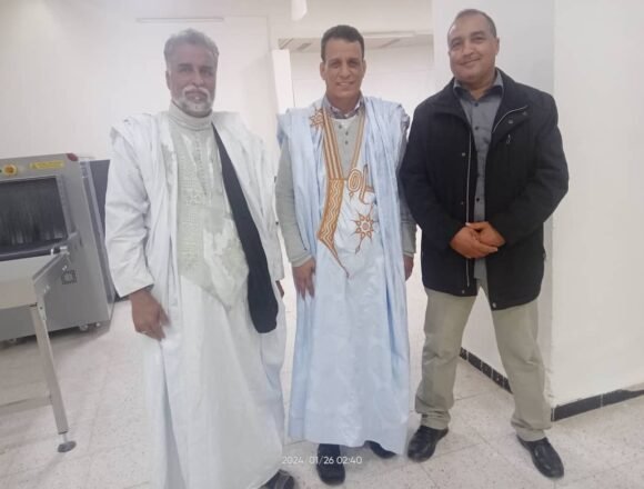 img-20240126-wa0002 President of World Union of Hassaniya Writers on visit to Sahrawi Republic | Sahara Press Service (SPS)