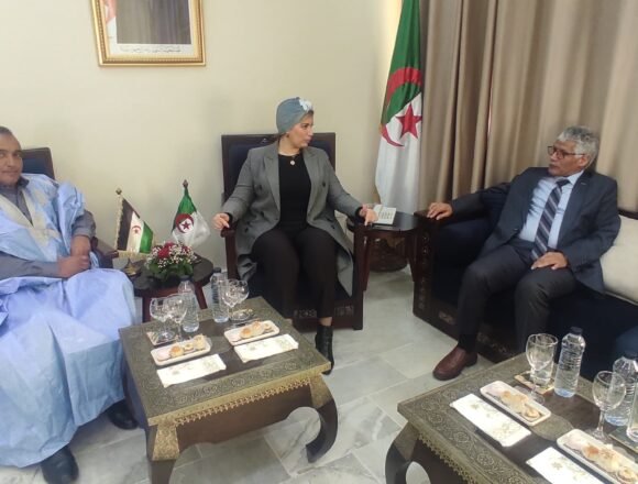ARGELIA/ El Ministro de Cultura es recibido por su homóloga argelina | Sahara Press Service (SPS)