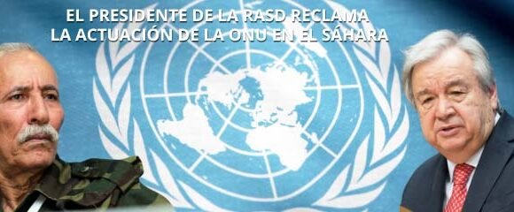 Carta del Presidente de la República Saharaui al SG de la ONU a la atención de los miembros del Consejo de Seguridad