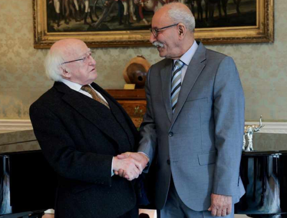 El éxito de la visita del presidente Ghali a Dublín provoca histeria en Marruecos – Algérie Patriotique