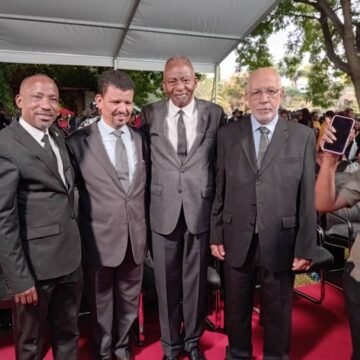 El presidente del Parlamento saharaui asiste en representación de la RASD al funeral de Estado del presidente de Namibia, Hage Geingob | Sahara Press Service (SPS)