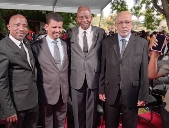 ceremonia_funeral_de_estado_0 El presidente del Parlamento saharaui asiste en representación de la RASD al funeral de Estado del presidente de Namibia, Hage Geingob | Sahara Press Service (SPS)