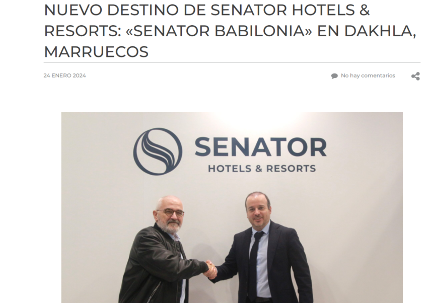 Senator Group abre su primer hotel en Dajla, ignorando al Frente Polisario | NR