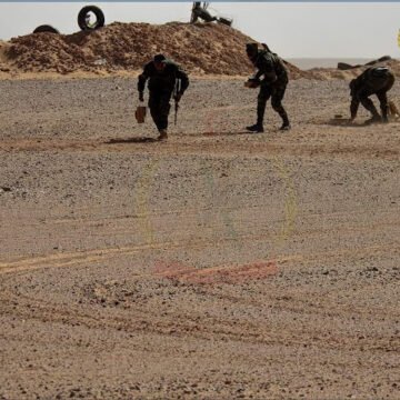 GUERRA DEL SAHARA | Unidades del ELPS atacan base enemiga en el sector de MAHBES | Sahara Press Service (SPS)