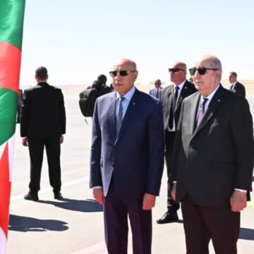 Los presidentes de Argelia y Mauritania inauguran en Tinduf proyectos en la frontera común | Sahara Press Service (SPS)