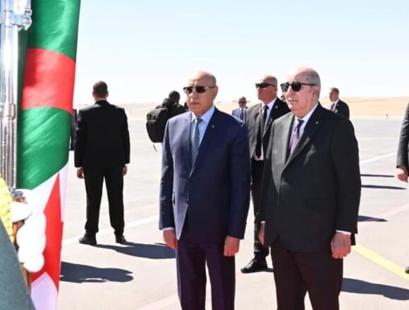 fb_img_1708615433374 Los presidentes de Argelia y Mauritania inauguran en Tinduf proyectos en la frontera común | Sahara Press Service (SPS)