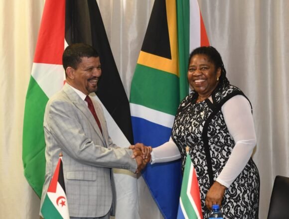 El embajador saharaui en Pretoria es recibido en la sede del Ministerio de Exteriores | Sahara Press Service (SPS)