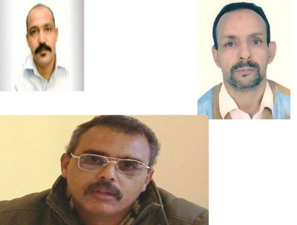 los_tres_de_gdeim_izik_01 Fuentes saharauis de las Zonas Ocupadas dan la alarma sobre la inquietante situación de los presos políticos del grupo Gdeim Izik en la prisión de Ait Melloul | Sahara Press Service (SPS)