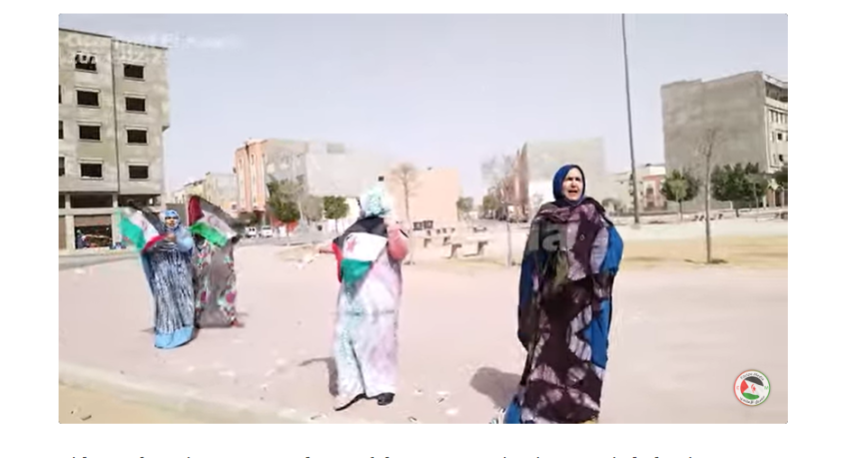 Vídeo: Mujeres saharauis lideran una manifestación pacífica en la zona ocupada de El Aaiún para celebrar el aniversario de la RASD – Equipe Media