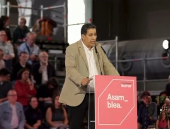 Abdulah Arabi reivindica en la asamblea a de SUMAR las acciones necesarias para que España asuma sus responsabilidades con el pueblo saharaui | Sahara Press Service (SPS)