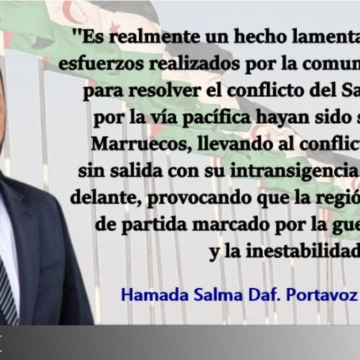 El Frente POLISARIO exige a Francia que cese su participación en la agresión contra el pueblo saharaui | ECSAHARAUI