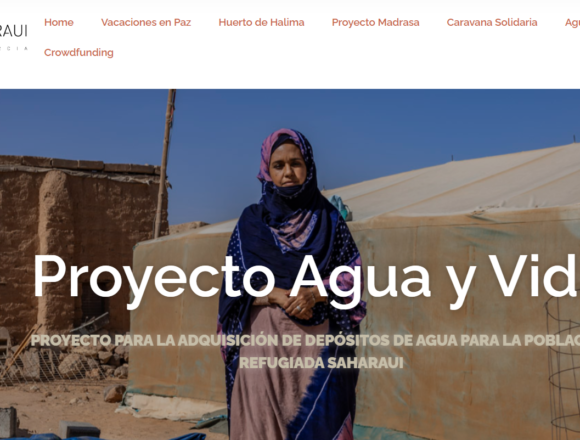 PROYECTO AGUA Y VIDA – Sonrisa Saharaui