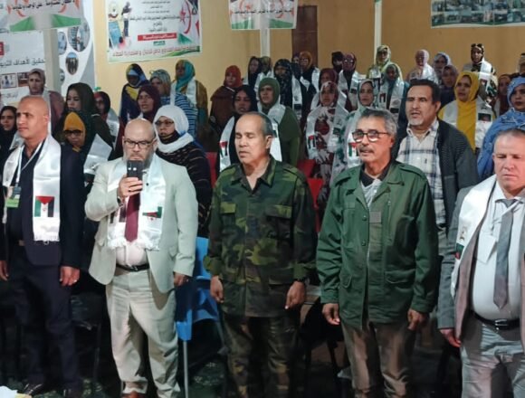 img-20240302-wa0043 La educación en la RASD es gratuita, obligatoria y bilingüe, tercer encuentro de La Unión de Trabajadores Saharauis de la Educación | Sahara Press Service (SPS)