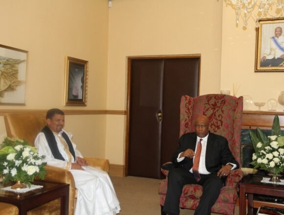 Beissat presenta sus cartas credenciales como embajador de la RASD en Lesoto | Sahara Press Service (SPS)