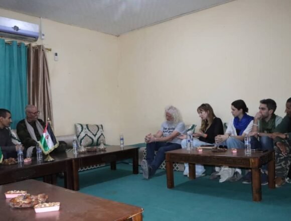 rais-labeidi El presidente de la República Saharaui recibe a una delegación del Parlamento Europeo | Sahara Press Service (SPS)