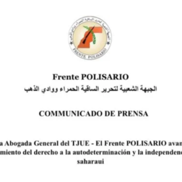 Reacción del FRENTE POLISARIO a las conclusiones de la Abogada General del TJUE – Comunicado de Prensa | Sahara Press Service (SPS)