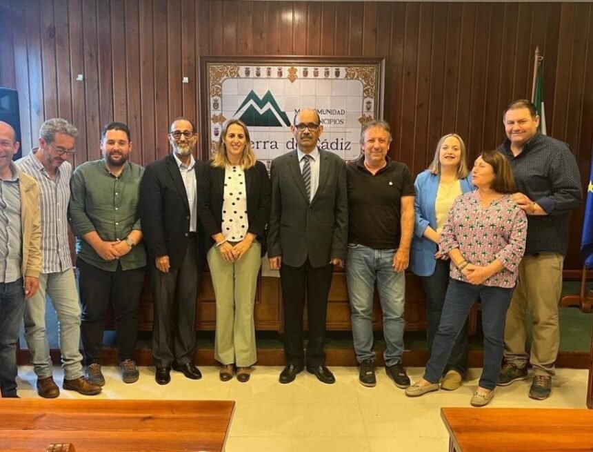 440150770_740069634974707_2190814464291732172_n_c1c83 La Mancomunidad de Municipios de la Sierra de Cádiz recibe al ministro saharaui Salek Baba
