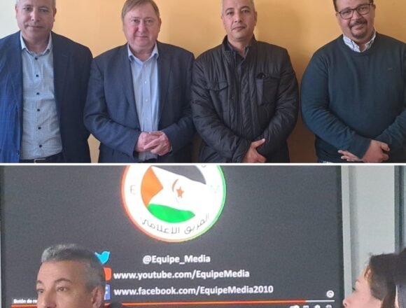 Delegación saharaui se reúne con miembro del Bundestag alemán | Sahara Press Service (SPS)