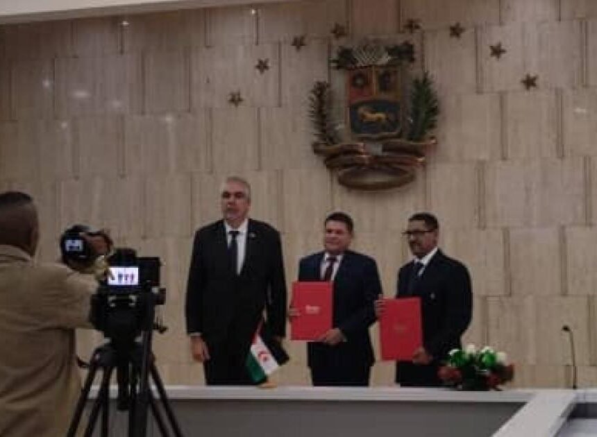 rasd-venezuela Firman Venezuela y la RASD un acuerdo de capacitación educativa | Sahara Press Service (SPS)