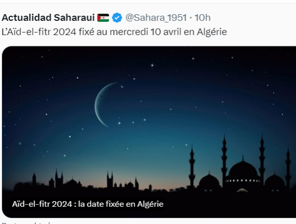 Noticias del SAHARA OCCIDENTAL – 9/4/2024 – La Actualidad Saharaui
