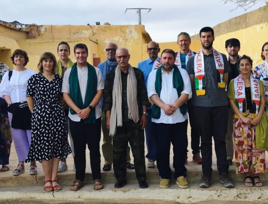 100524 1-Sahra principal Finaliza la visita de la delegación institucional navarra a los campos de refugiados saharauis