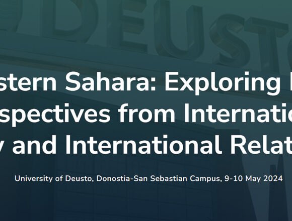 Deusto Donostia acoge un Congreso Internacional sobre el Sáhara Occidental | Deusto