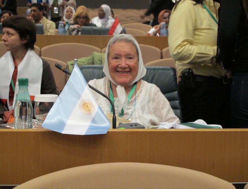 Mensaje de Brahim Ghali ante el fallecimiento de Nora Cortiñas, Madre de Plaza de Mayo, fiel defensora de la causa saharaui