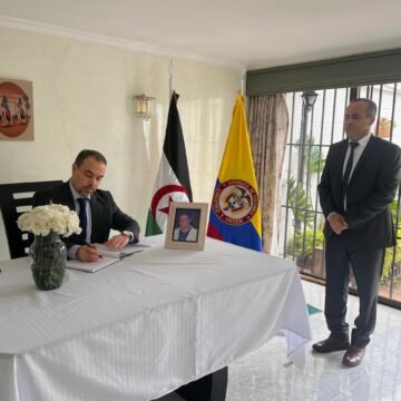 Sensible despedida en Colombia a embajador de la RASD, Mah Iahdih Nan | Sahara Press Service (SPS)