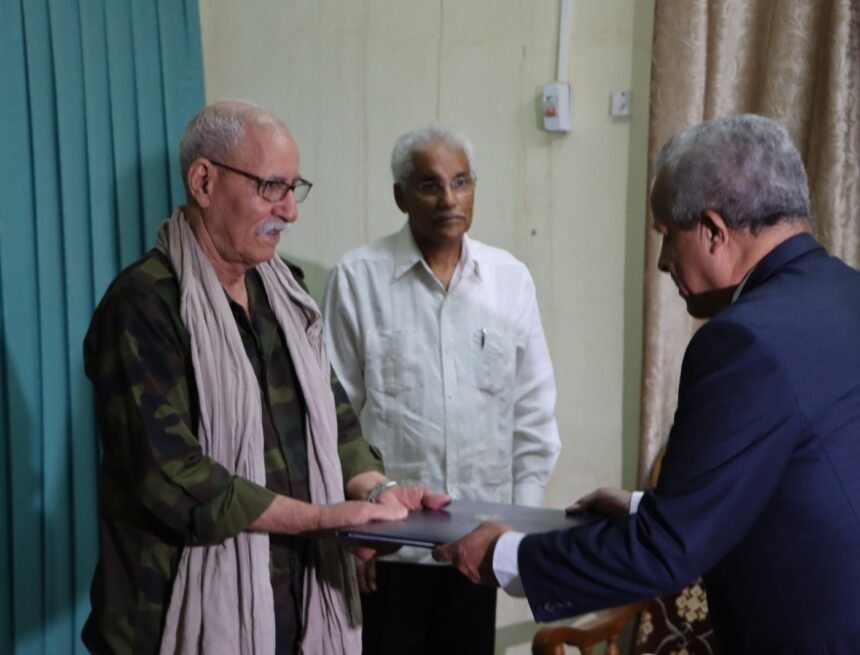 Presidente de la República recibe las Cartas Credenciales del nuevo embajador de Cuba ante la RASD | Sahara Press Service (SPS)