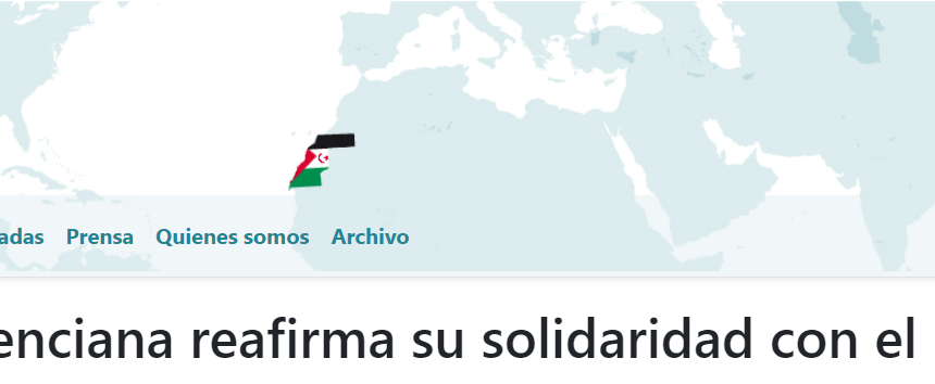wertyhj La Intersindical Valenciana reafirma su solidaridad con el pueblo saharaui | Sahara Press Service (SPS)