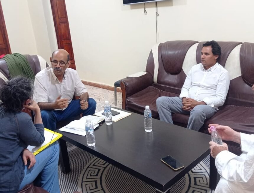 Recibe Ministro de Salud a la Representante de Ojos del Mundo en los Campamentos | Sahara Press Service (SPS)