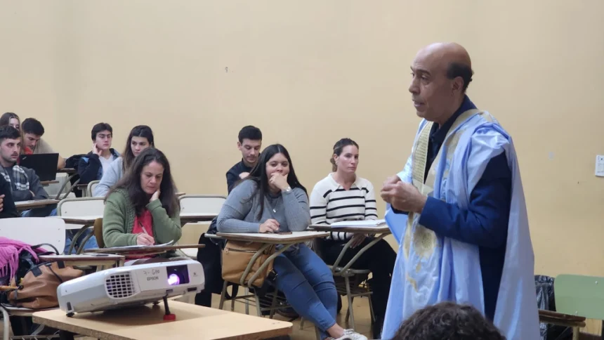 Representante del Frente Polisario en Argentina en la Universidad Nacional de La Plata | Voz del Sahara Occidental en Argentina