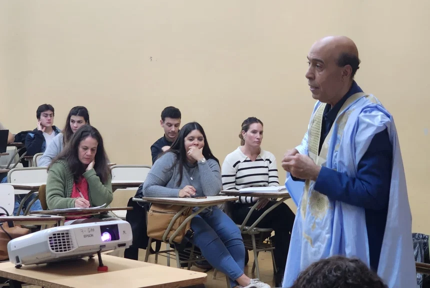 20240607_165906 Representante del Frente Polisario en Argentina en la Universidad Nacional de La Plata | Voz del Sahara Occidental en Argentina