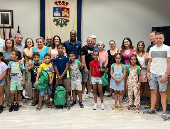 Once niños y niñas saharauis llegan este sábado a Fuenlabrada para pasar el verano