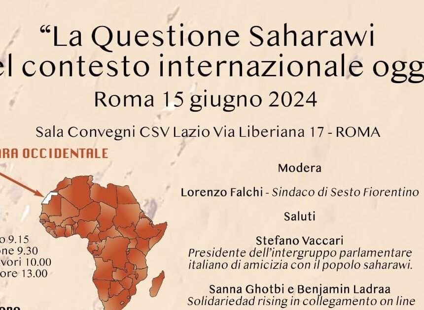 445641618_10233145160753176_6060021275010948794_n Conferencia en Roma: «La cuestión saharaui en el contexto internacional actual»