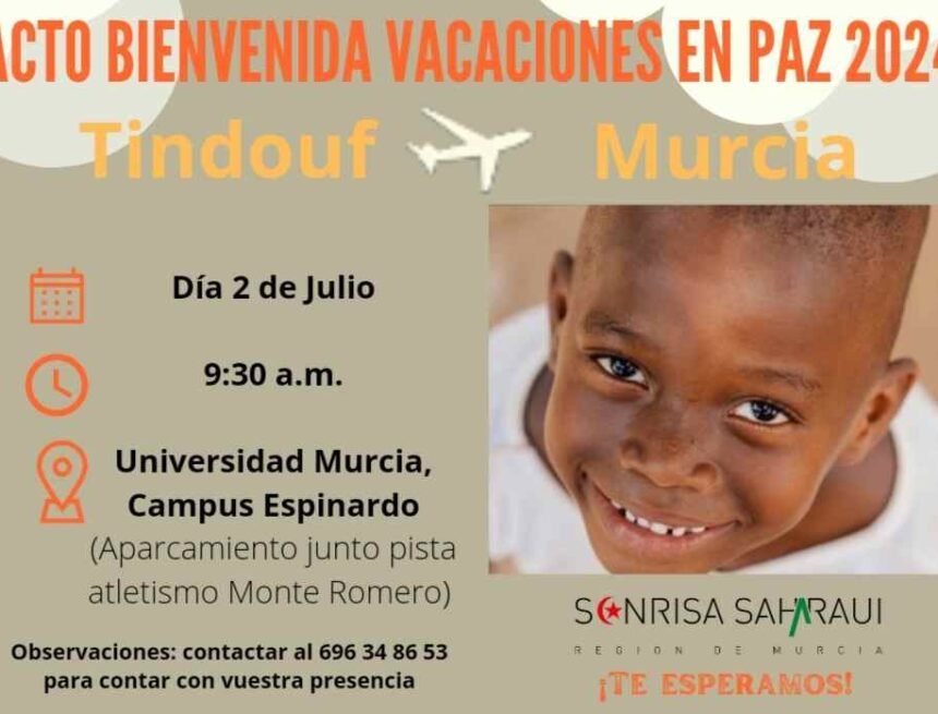 Sonrisa Saharaui: 43 Niños Saharauis Llegan a Murcia para un Verano Inolvidable | Infomolina