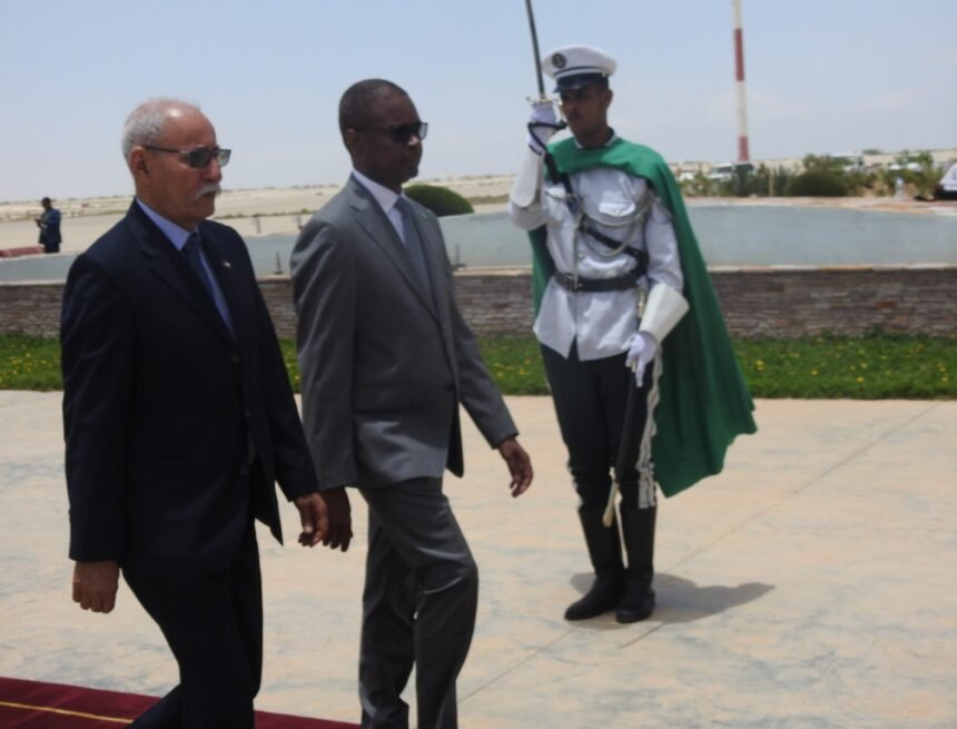 El Presidente Ghali llega a Nuakchot para participar en la investidura del Presidente mauritano | Sahara Press Service (SPS)