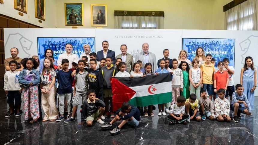 Más de cien niños saharauis llegan a Zaragoza para un verano inolvidable con sus familias de acogida