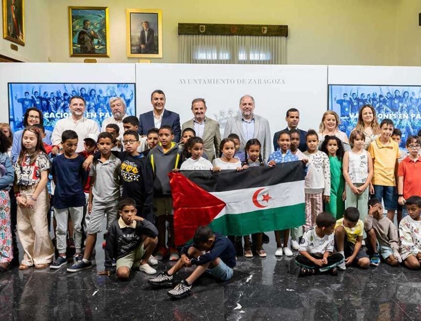 Más de cien niños saharauis llegan a Zaragoza para un verano inolvidable con sus familias de acogida
