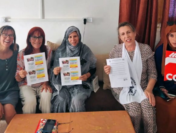 Conociendo otras realidades: Compañeras de la CGT en los campamentos saharauis – Rojo y Negro