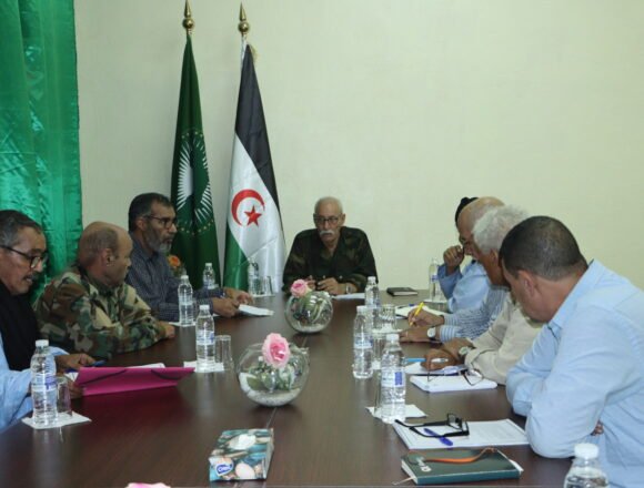 almaktab_1 Preside Ghali reunión del Buró del Secretariado Nacional | Sahara Press Service (SPS)