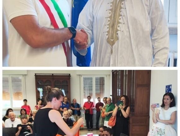 delegado_omar Recibimiento oficial de niños saharauis que pasan vacaciones en Italia | Sahara Press Service (SPS)
